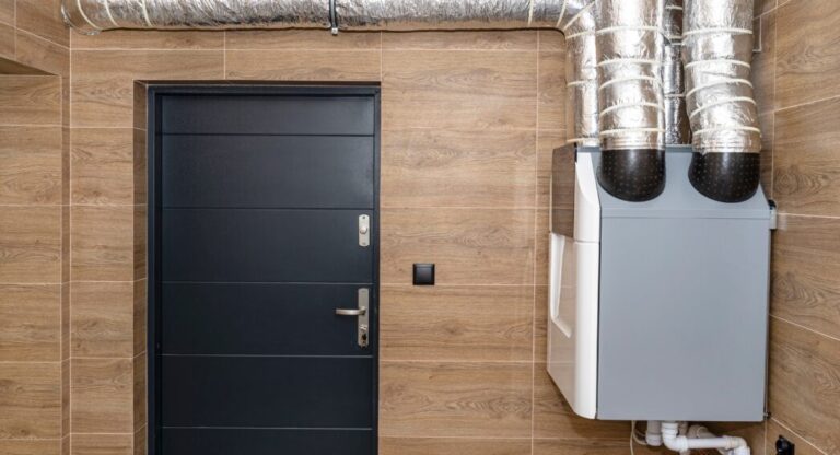 Système de ventilation mécanique installé en cave