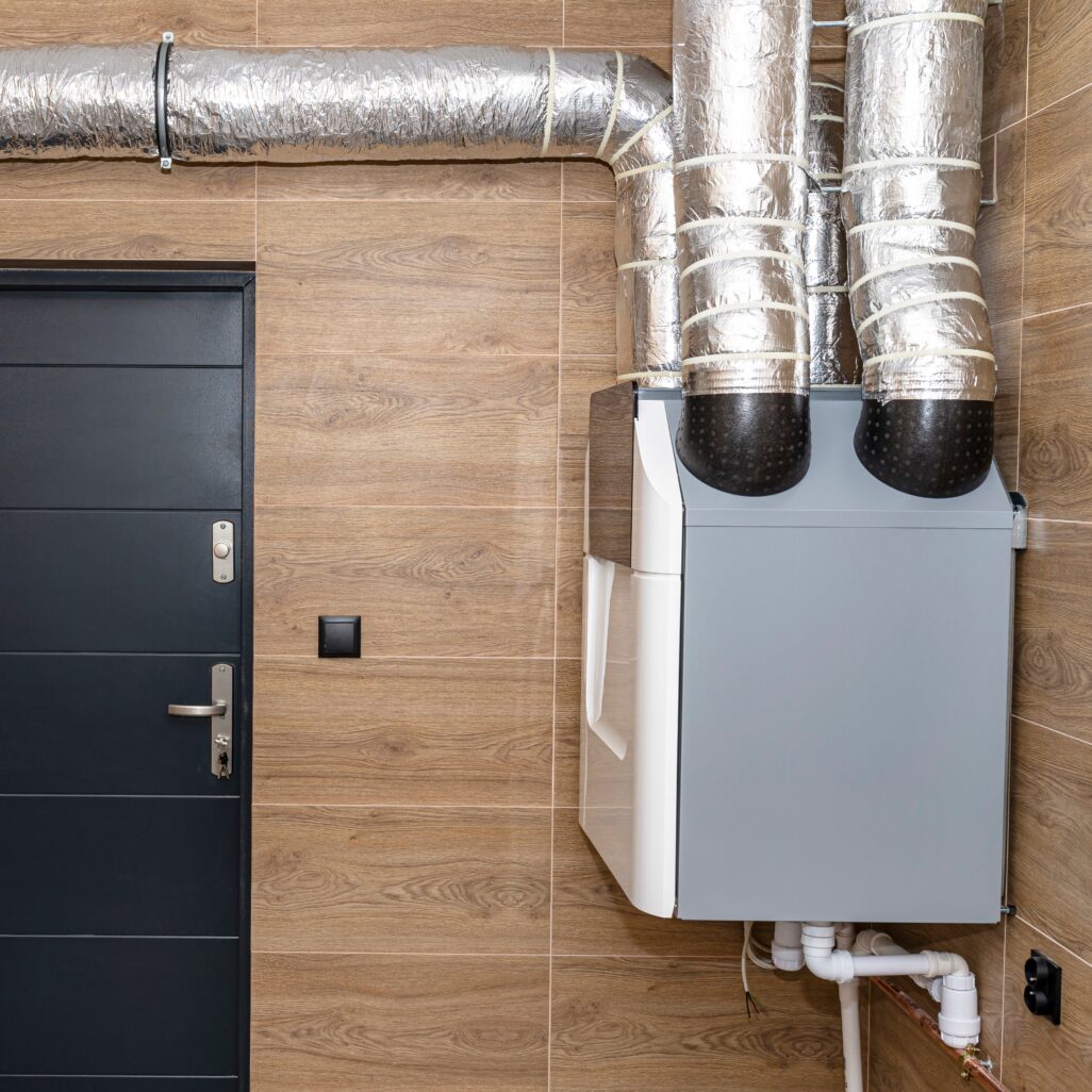 Système de ventilation mécanique installé