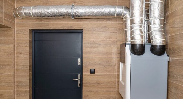 Système de ventilation mécanique installé