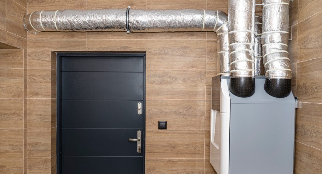 Système de ventilation mécanique installé